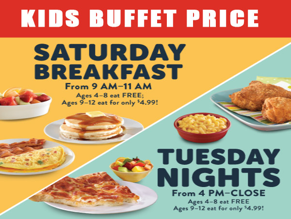 FAQs About Golden Corral Kids Prices