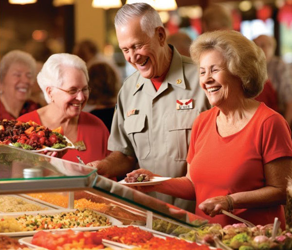 Golden Corral Prices for Senior Adults on Saturday